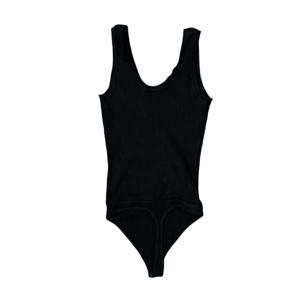 A&F Seamless Rib Fabric Tank Bodysuit - Picture 2 of 5